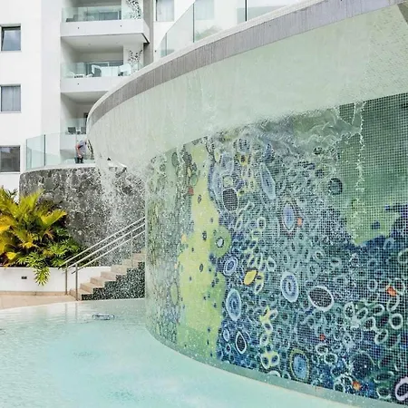 Lägenhet Ocean Garden 10 Con Jardin Privado *